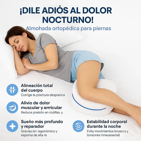 ALMOHADA ORTOPEDICA PARA PIERNAS