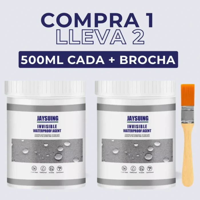 Combo Sellador impermeable invisible + Brocha