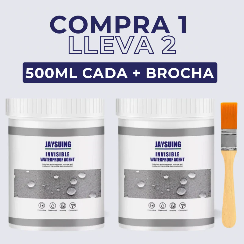 Combo Sellador impermeable invisible + Brocha